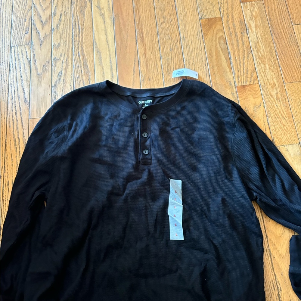 Old Navy Black Men's Shirt